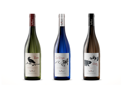 Red Beast Wines labels