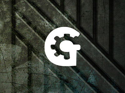 G - 36 Days of Type 36 days of type g gear letter logomark typography