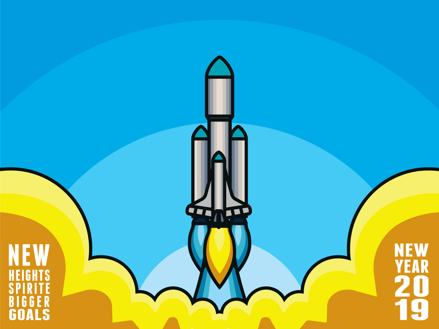 New Year New Launch by Md. Rakib Ul Islam on Dribbble