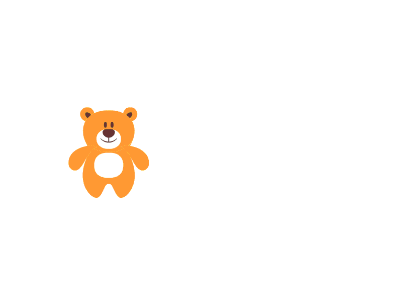 Babycub animation babycub bear brand cartwheel cute funny gif