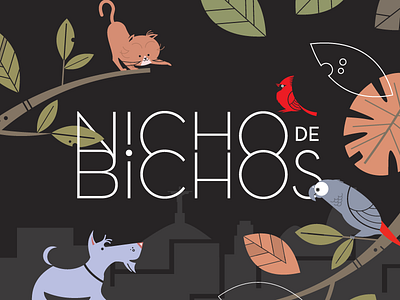 Nicho De Bicho Pet Store Rebrand animals birds cats corazza cute dogs fabio lettering neutraface pets sweet turtle