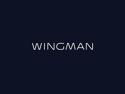 Wingman Collar Stays Logotype + Packaging collar stay die cut foil stamp humanist logotype packaging product design sans serif squared sans