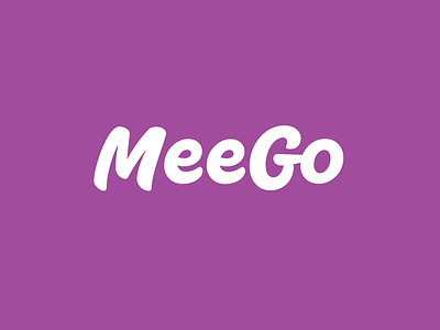 MeeGo car sharing service Logo brush car sharing keys logotype