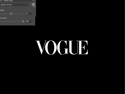 Vogue Diversity Variable Logo branding diversity font inverted contrast lettering logo logotype serif type typeface typography variable brand voice variable font variable logo