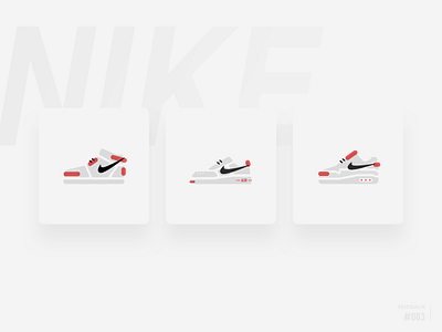 Daily UI #003 - Nike Shoes icons nike shoe sneaker sport