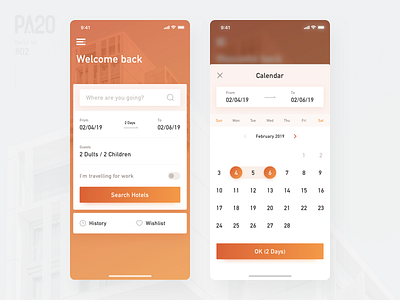 Daily UI #002 - Hotels Booking