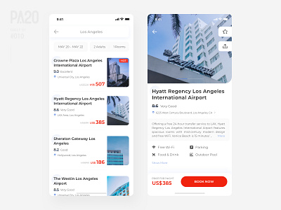 Daily UI #010 - Hotel Booking App