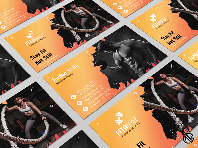 Gym / Fitness Business Card Design