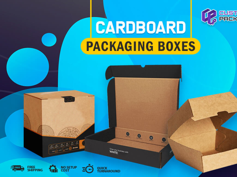 Cardboard Packaging Boxes by Custom Packaging on Dribbble