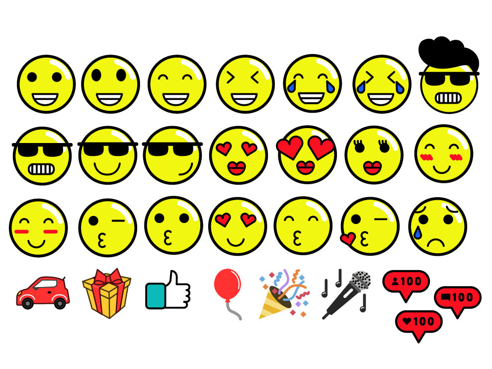 Emojis Radio Disney Y Amor By Neo On Dribbble