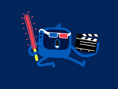 Star Wars en el cine attack cine cinema experience ilustration pantalla screen social media star wars sword of light