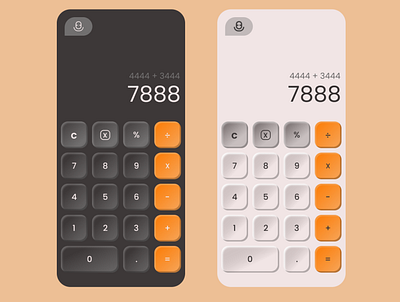 Daily UI Challenge 004: Calculator dailyui designprocess learning ui userexperience userinterface