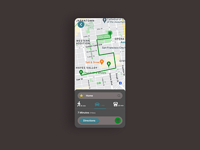 Daily UI Challenge 020: Location Tracker