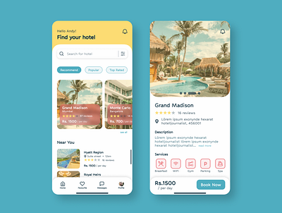 Daily UI Challenge 067: Hotel booking dailyui design designprocess learning ui userexperience userinterface uxui