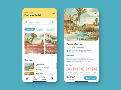 Daily UI Challenge 067: Hotel booking