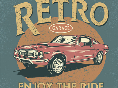 retro car