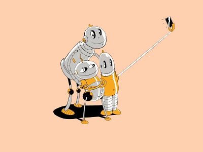 robots copy illustration