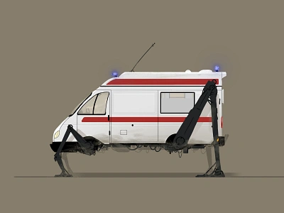 ambulance illustration