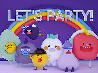 party c4d