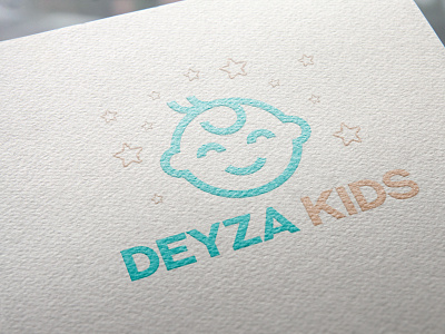 Deyza Kids Logo baby clothes baby logo baby shop logo logo design online shop logo