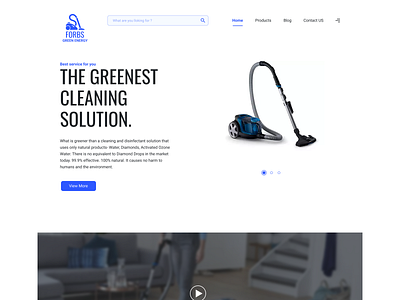 Product Landing Page