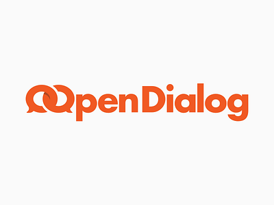 Logo Open Dialog logo logotype open dialog project startup