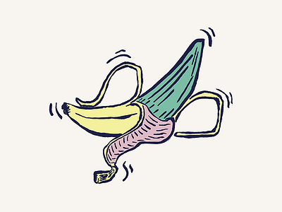 Banana 🍌 banana cook drawing food foodporn fruit illustration