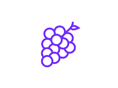 Grapes fruit grapes illustration