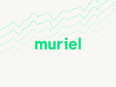 Muriel - Logo & Brand 💸 bank app banking brand brand identity finance fintech green identity logo logomark logotype minimal neon