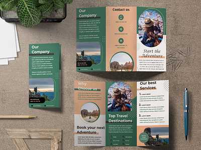 BROCHURE DESIGN adobeillustrator branding brochure brochure design brochure template canva company brochure design graphic design