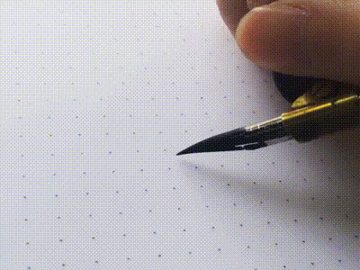 we're all creators calligraphy pointed pen typography