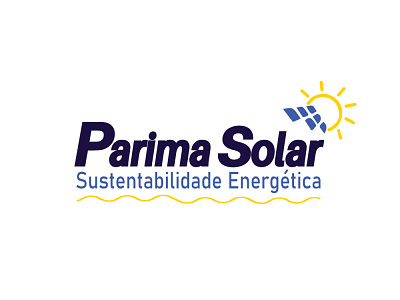 PARIMA SOLAR LOGO 3d branding design graphic design illustration logo packaging design ui ux vector