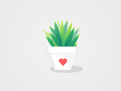 Plant cute illustration minimalistic plant