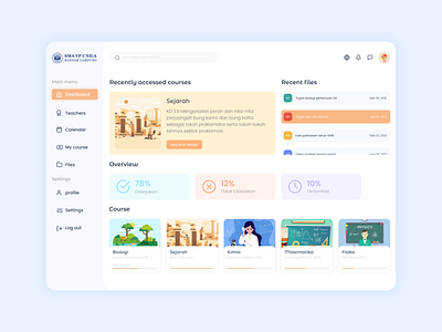 Study website design