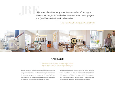 JRE Webdesign Relaunch #03