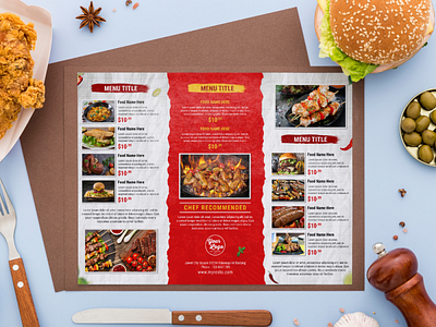 Restaurant’s Menu Design