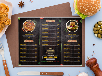 Restaurant’s Menu Design