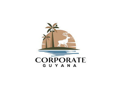 Corporate Guyana Logo Design branding design graphic design icon logo vector