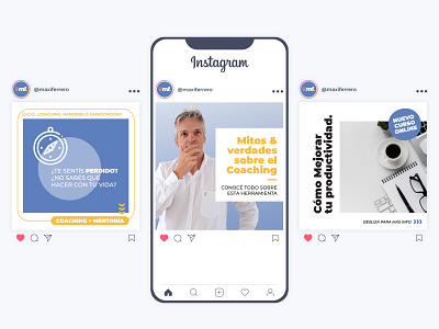 mf — social media branding coaching design graphic design instagram social media