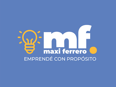 mf — logo branding coaching design graphic design logo vector