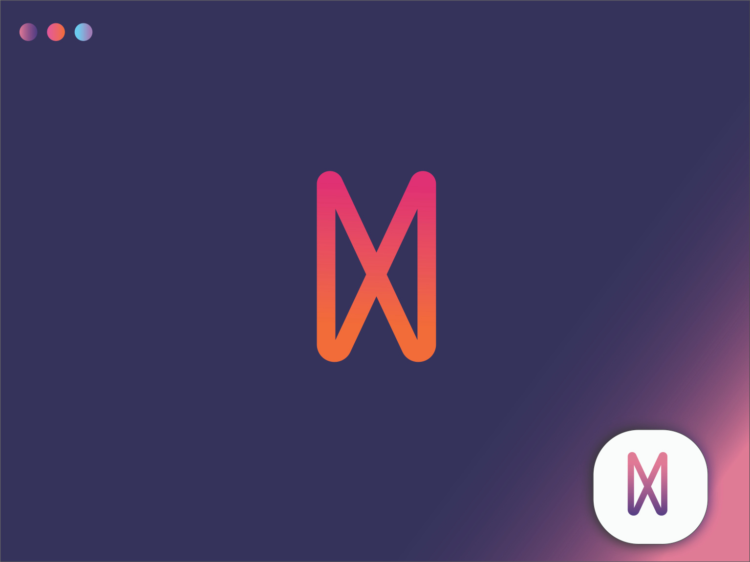 m+m letter logo by Designer Nasir on Dribbble