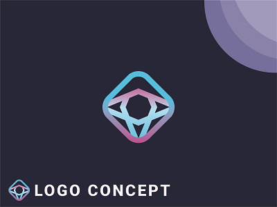 Logo concept 3d logo abstract letter logo abstract logo design branding illustration logo concept logo design vector