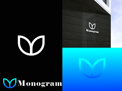 M  logo monogram & brand design