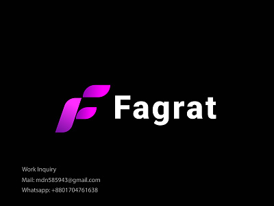 f logo and branding design