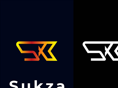 S k logo and brand design 3d logo branding creative design letter logo minimalist logo monogram logo s k company name s k logo design taypo unick logo