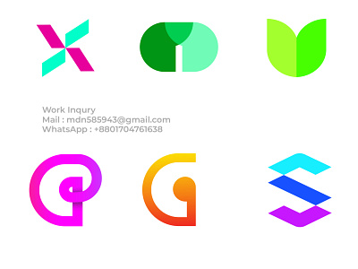 logo collection 3d logo abstract letter logo abstract logo design brand branding design illustration logo logo design logos minimal modrn typo ui vector
