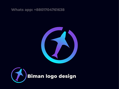 Biman logo design 3d logo abstract letter logo abstract logo design agency logo biman logo brand branding company logo illustration logo design sky logo travels logo