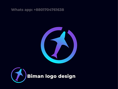 Biman logo design