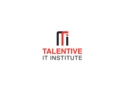 Talentive IT Logo Design brand identity branding graphic design graphics it logo jasim uddin logo logo design logo designer logotype talentive it typhography vector