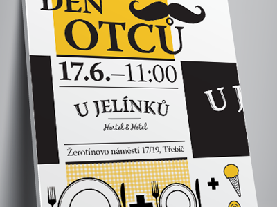 father's day — U JELINKU design fathers day poster print u jelinku